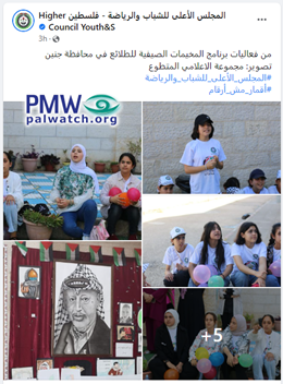 Children at PLO summer camp