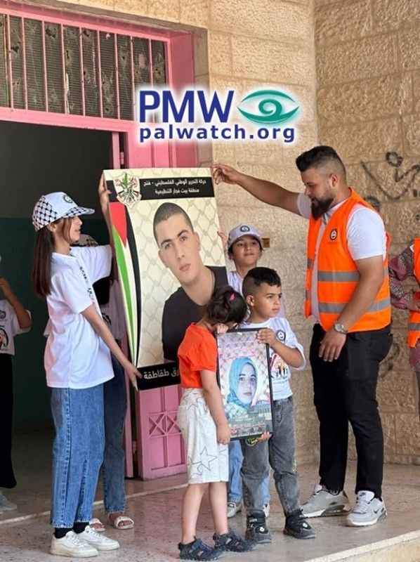 Kids glorifying dead terrorists