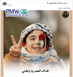 Palestinian boy with face paint canceling Israel