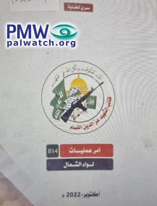 Hamas plans for October 7 written out