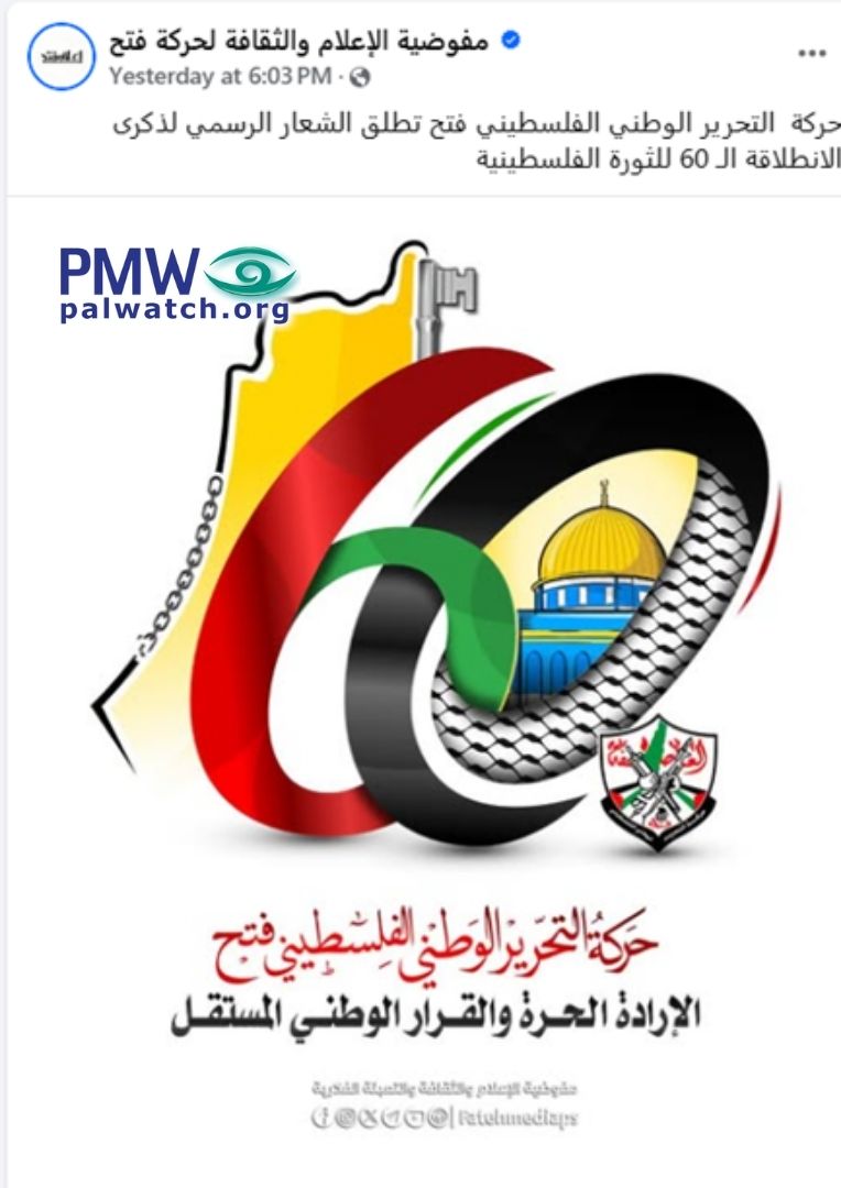 Fatah Intilaqa anniversary logo