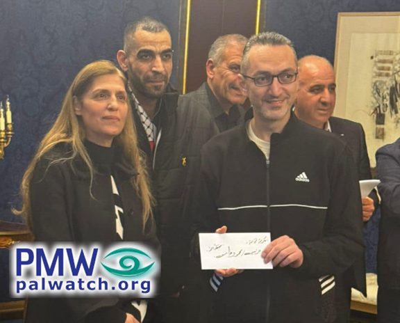 Release terrorist prisoner welcomed