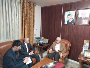 Abbas Zaki in meeting calling China savior of humanity